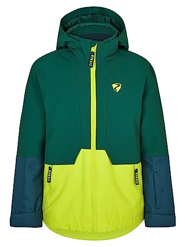 Ziener Jungen AZAM Ski-Jacke, Winterjacke | wasserdicht, winddicht, warm, bitter lemon, 104 im Sale